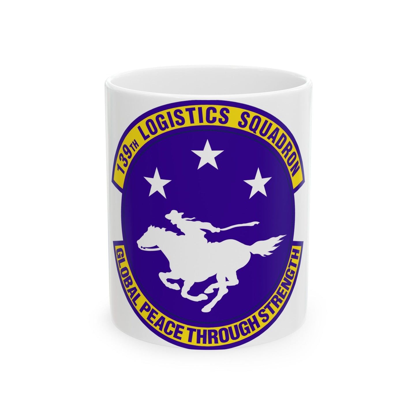 139th Logistics Squadron (U.S. Air Force) White Coffee Mug-11oz-The Sticker Space