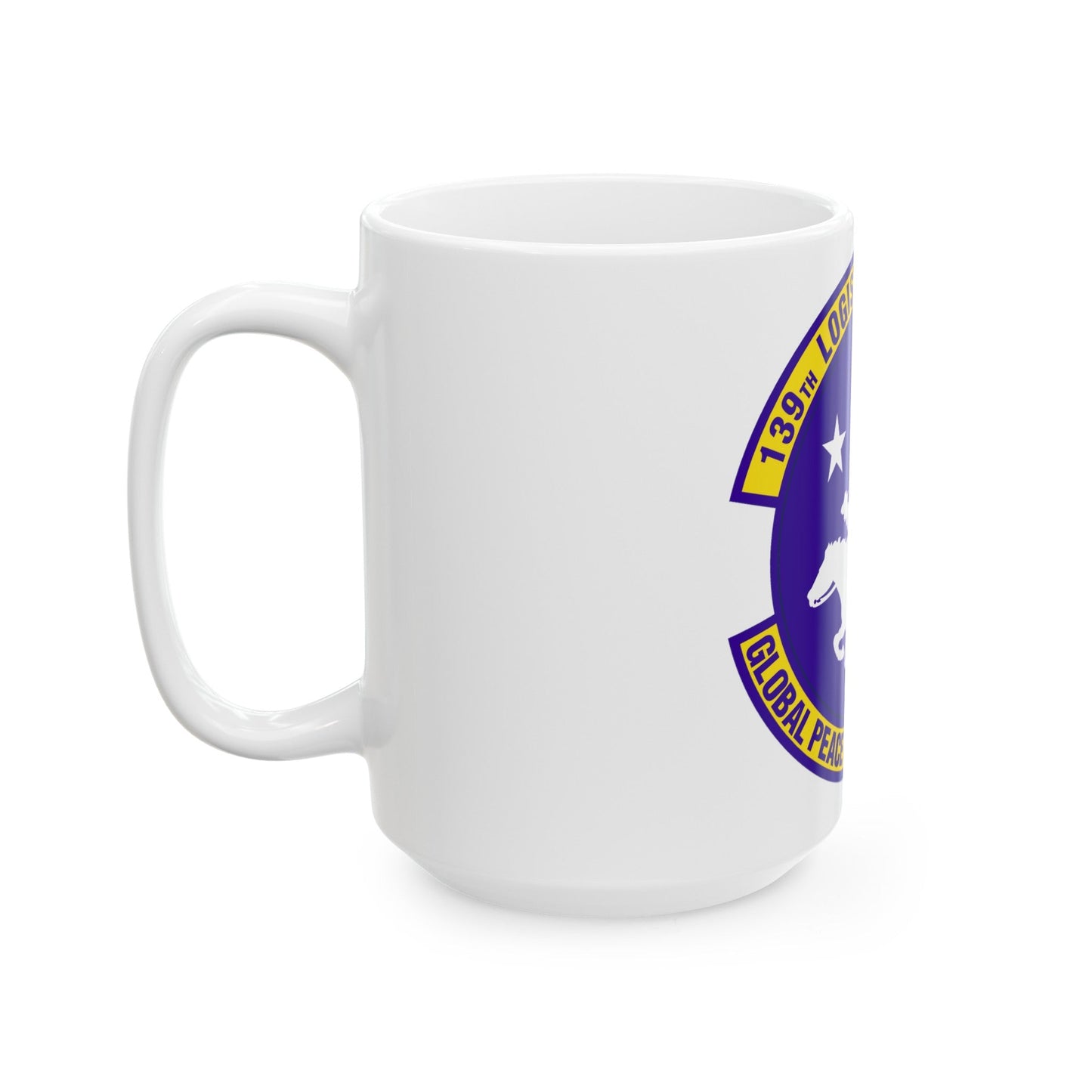 139th Logistics Squadron (U.S. Air Force) White Coffee Mug-The Sticker Space