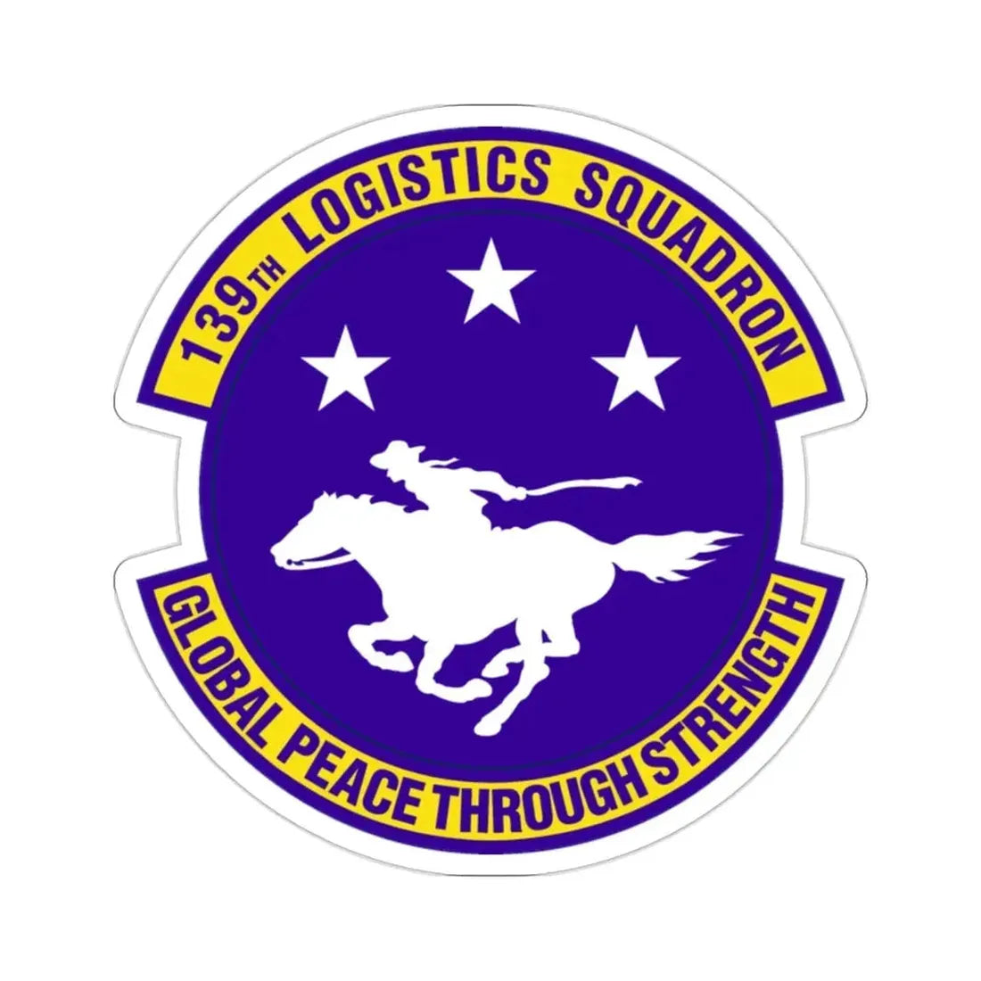 139th Logistics Squadron (U.S. Air Force) STICKER Vinyl Die-Cut Decal - The Sticker Space