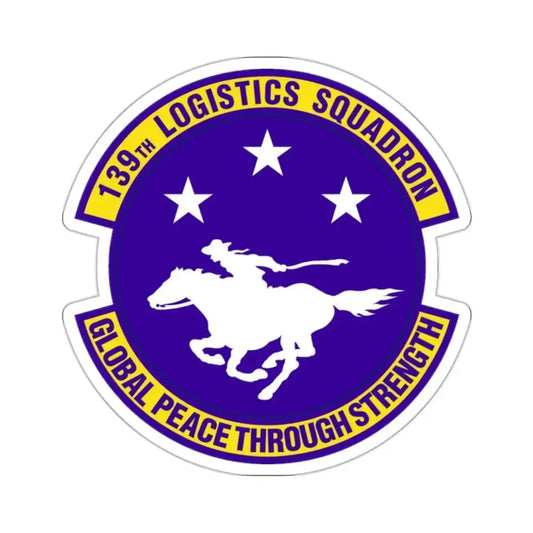 139th Logistics Squadron (U.S. Air Force) STICKER Vinyl Kiss-Cut Decal 2 Inch White - The Sticker Space