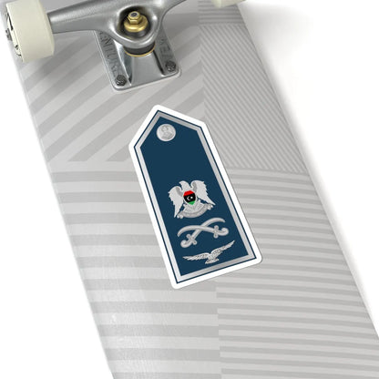 13.Libyan Air Force MG (Libya) (Military Rank) STICKER Vinyl Kiss-Cut Decal - The Sticker Space