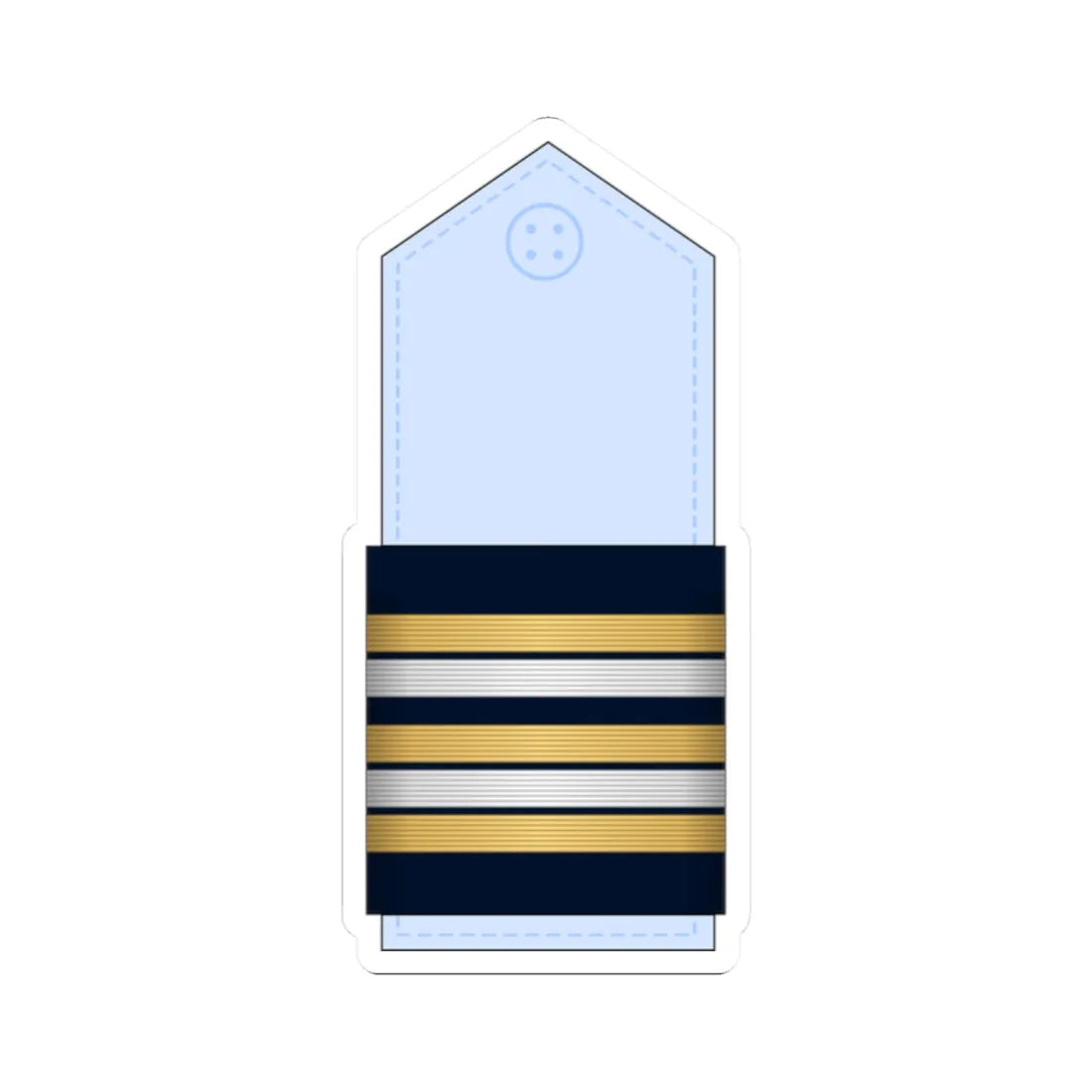 13.Moroccan Air Force LTC (Morocco) (Military Rank) STICKER Vinyl Kiss-Cut Decal 2 Inch White - The Sticker Space