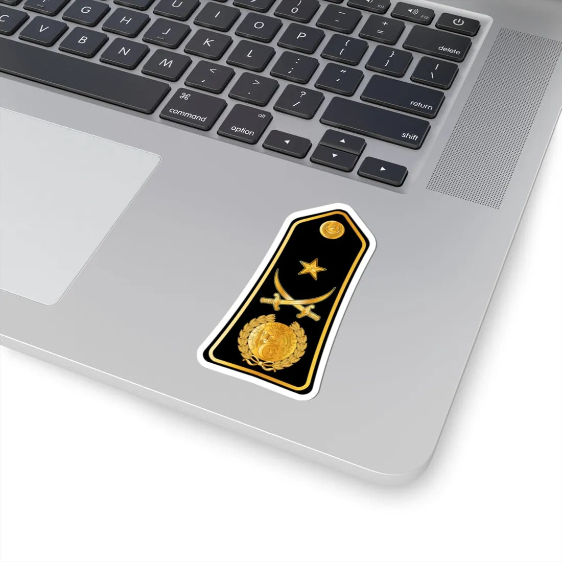 13.PNA BG (Algeria) (Military Rank) STICKER Vinyl Kiss-Cut Decal - The Sticker Space