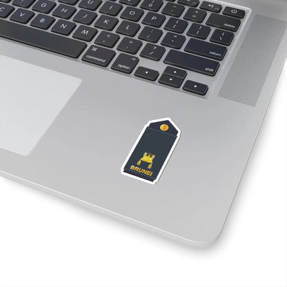 13.RBrAF MAJ (Brunei) (Military Rank) STICKER Vinyl Kiss-Cut Decal - The Sticker Space