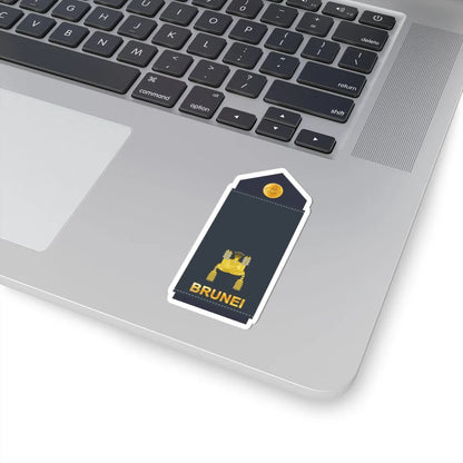 13.RBrAF MAJ (Brunei) (Military Rank) STICKER Vinyl Kiss-Cut Decal - The Sticker Space