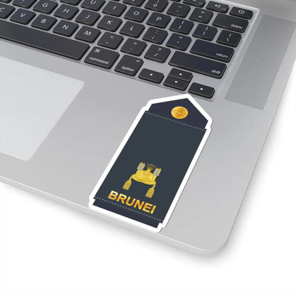 13.RBrAF MAJ (Brunei) (Military Rank) STICKER Vinyl Kiss-Cut Decal - The Sticker Space