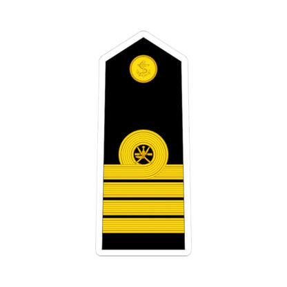 13.RNO CAPT (Oman) (Military Rank) STICKER Vinyl Kiss-Cut Decal 3 Inch White - The Sticker Space