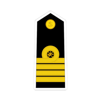 13.RNO CAPT (Oman) (Military Rank) STICKER Vinyl Kiss-Cut Decal 4 Inch White - The Sticker Space