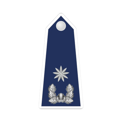 13.SKAF MAJ (Korea) (Military Rank) STICKER Vinyl Kiss-Cut Decal 3 Inch White - The Sticker Space
