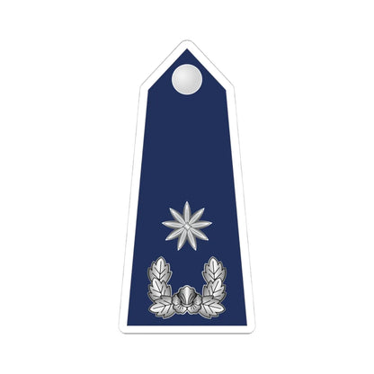 13.SKAF MAJ (Korea) (Military Rank) STICKER Vinyl Kiss-Cut Decal 4 Inch White - The Sticker Space