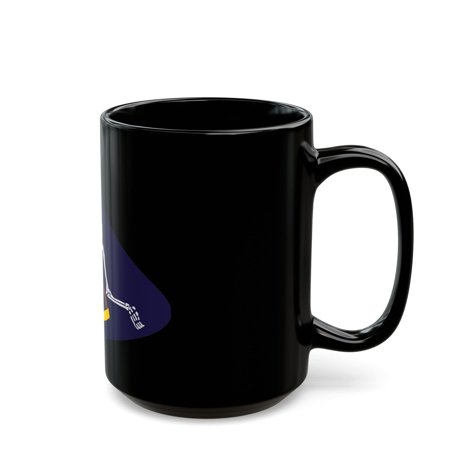 13th Aero Squadron Emblem (U.S. Air Force) Black Coffee Mug-The Sticker Space