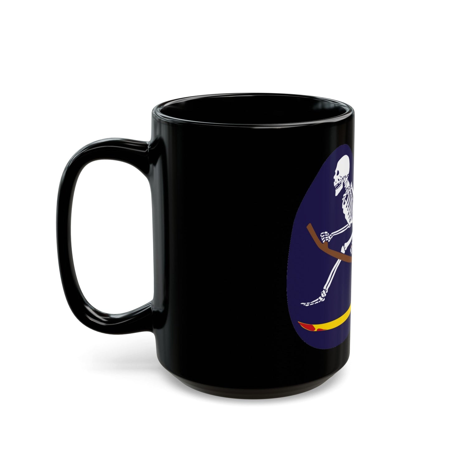 13th Aero Squadron Emblem (U.S. Air Force) Black Coffee Mug-The Sticker Space