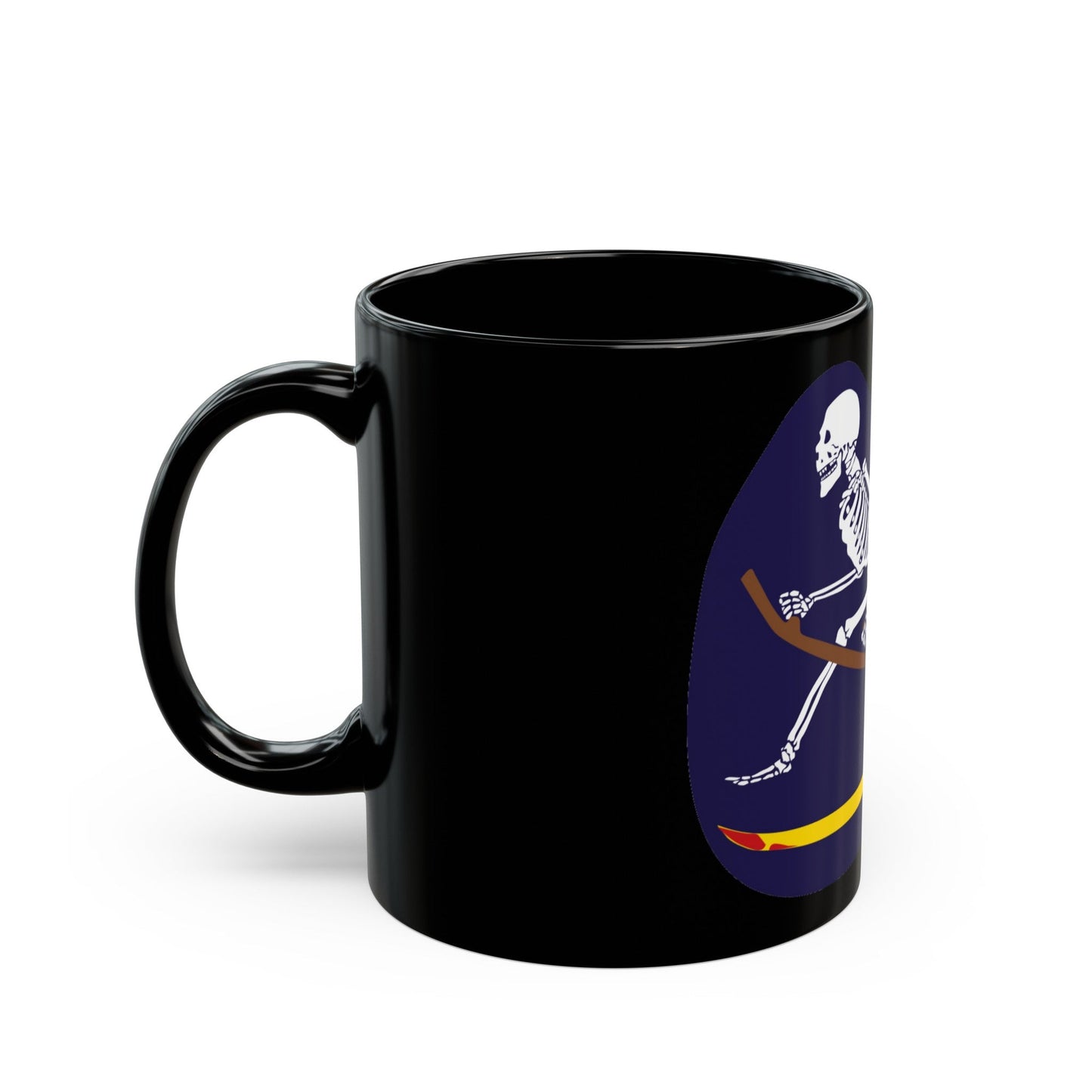 13th Aero Squadron Emblem (U.S. Air Force) Black Coffee Mug-The Sticker Space