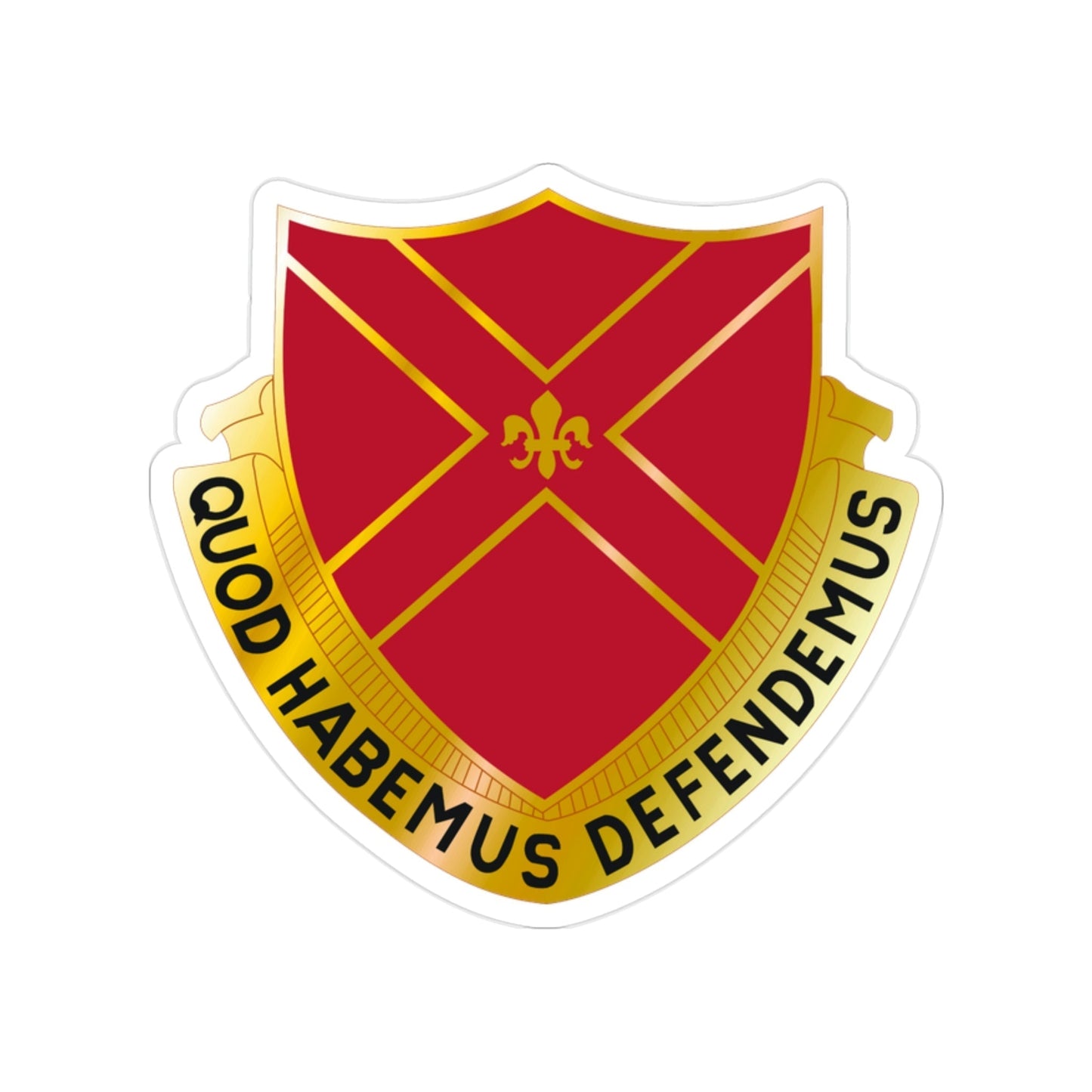 13th Air Defense Artillery Group (U.S. Army) Transparent STICKER Die-Cut Vinyl Decal-2 Inch-The Sticker Space