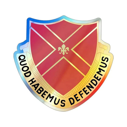 13th Air Defense Artillery Group (U.S. Army) Holographic STICKER Die-Cut Vinyl Decal 4 Inch Holographic - The Sticker Space