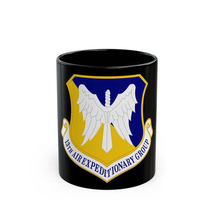 13th Air Expeditionary Group (U.S. Air Force) Black Coffee Mug-11oz-The Sticker Space