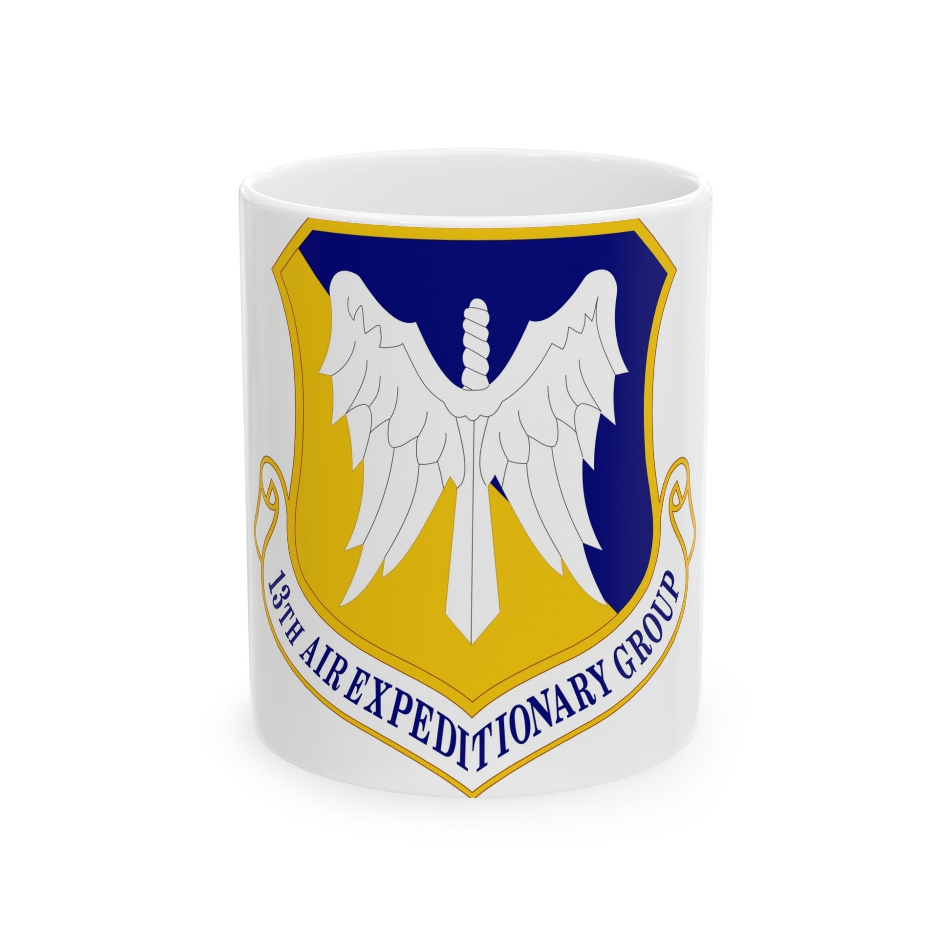 13th Air Expeditionary Group (U.S. Air Force) White Coffee Mug-11oz-The Sticker Space