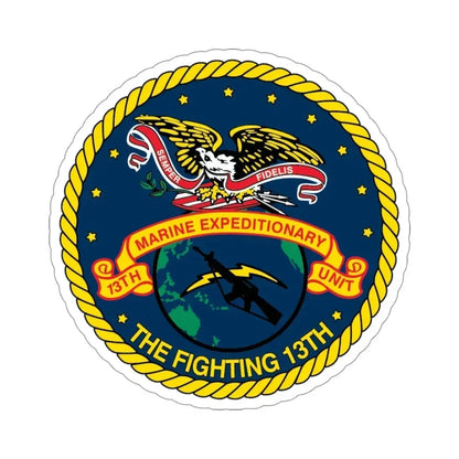 13th Marine Command Element 13th MEU (USMC) STICKER Vinyl Die-Cut Decal - The Sticker Space