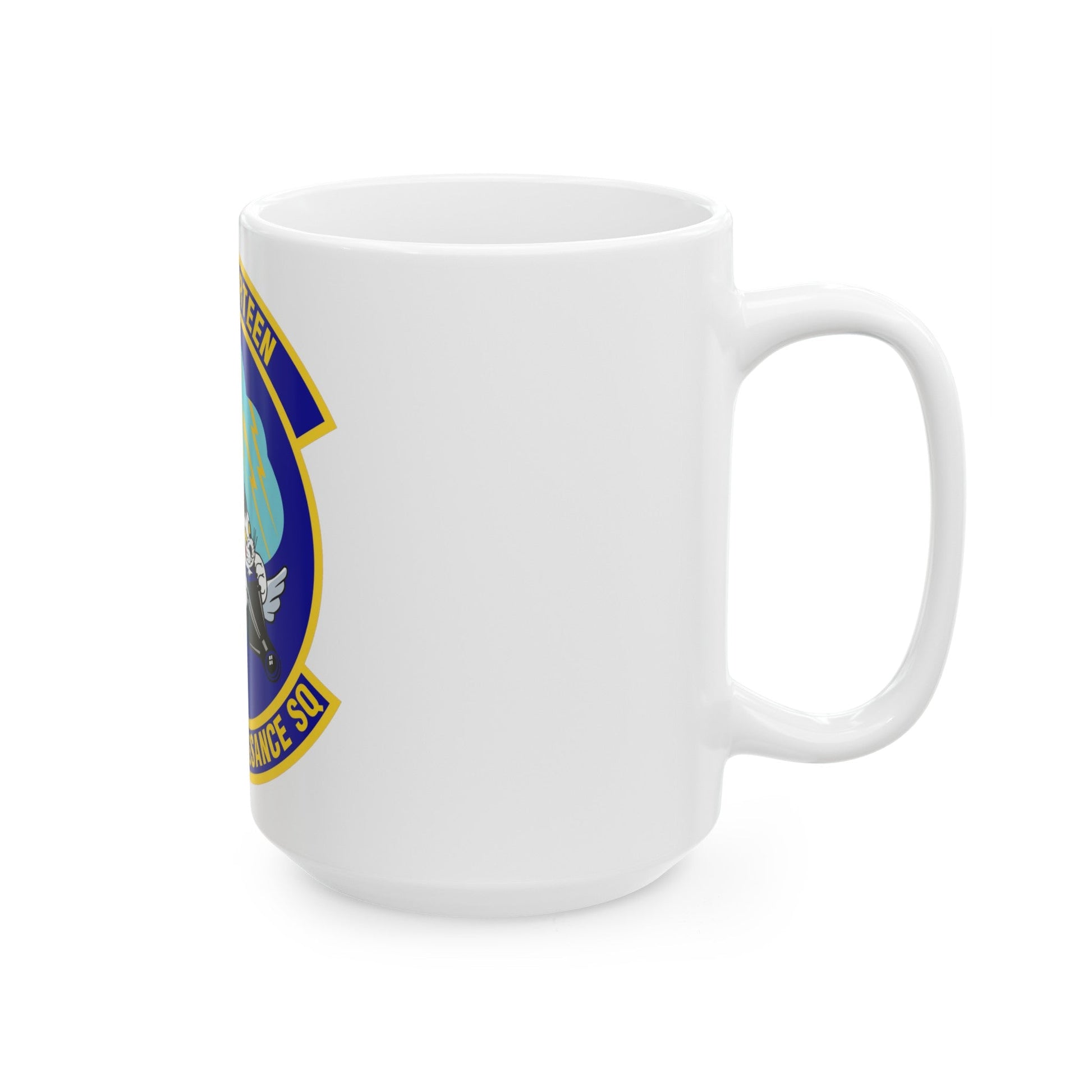 13th Reconnaissance Squadron (U.S. Air Force) White Coffee Mug-The Sticker Space