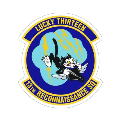 13th Reconnaissance Squadron (U.S. Air Force) STICKER Vinyl Die-Cut Decal - The Sticker Space