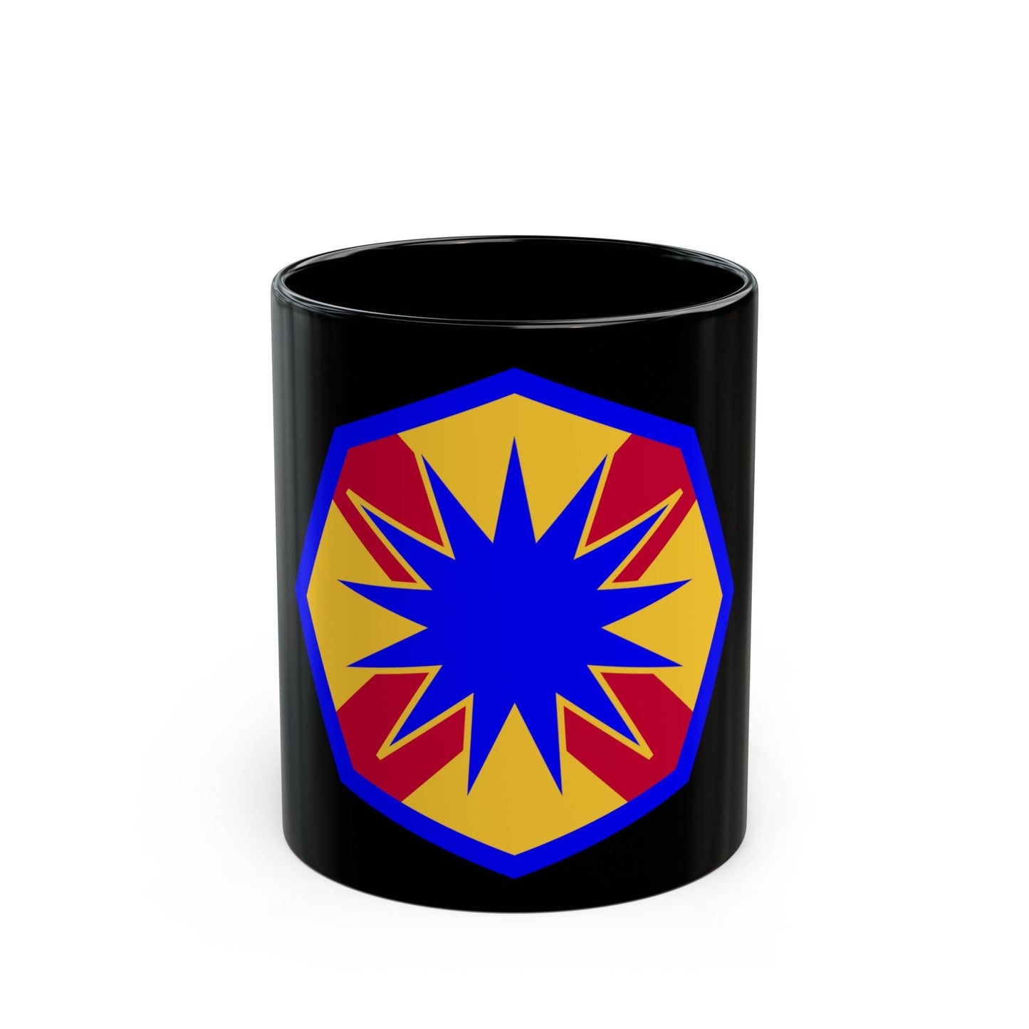 13th Sustainment Command Expeditionary (U.S. Army) Black Coffee Mug-11oz-The Sticker Space