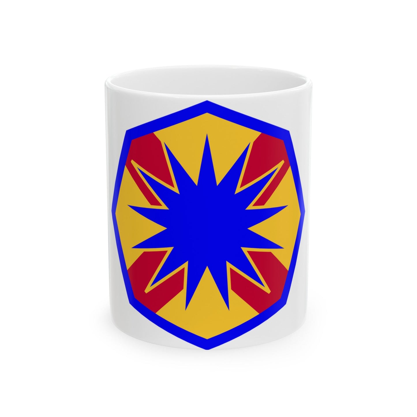 13th Sustainment Command Expeditionary (U.S. Army) White Coffee Mug-11oz-The Sticker Space