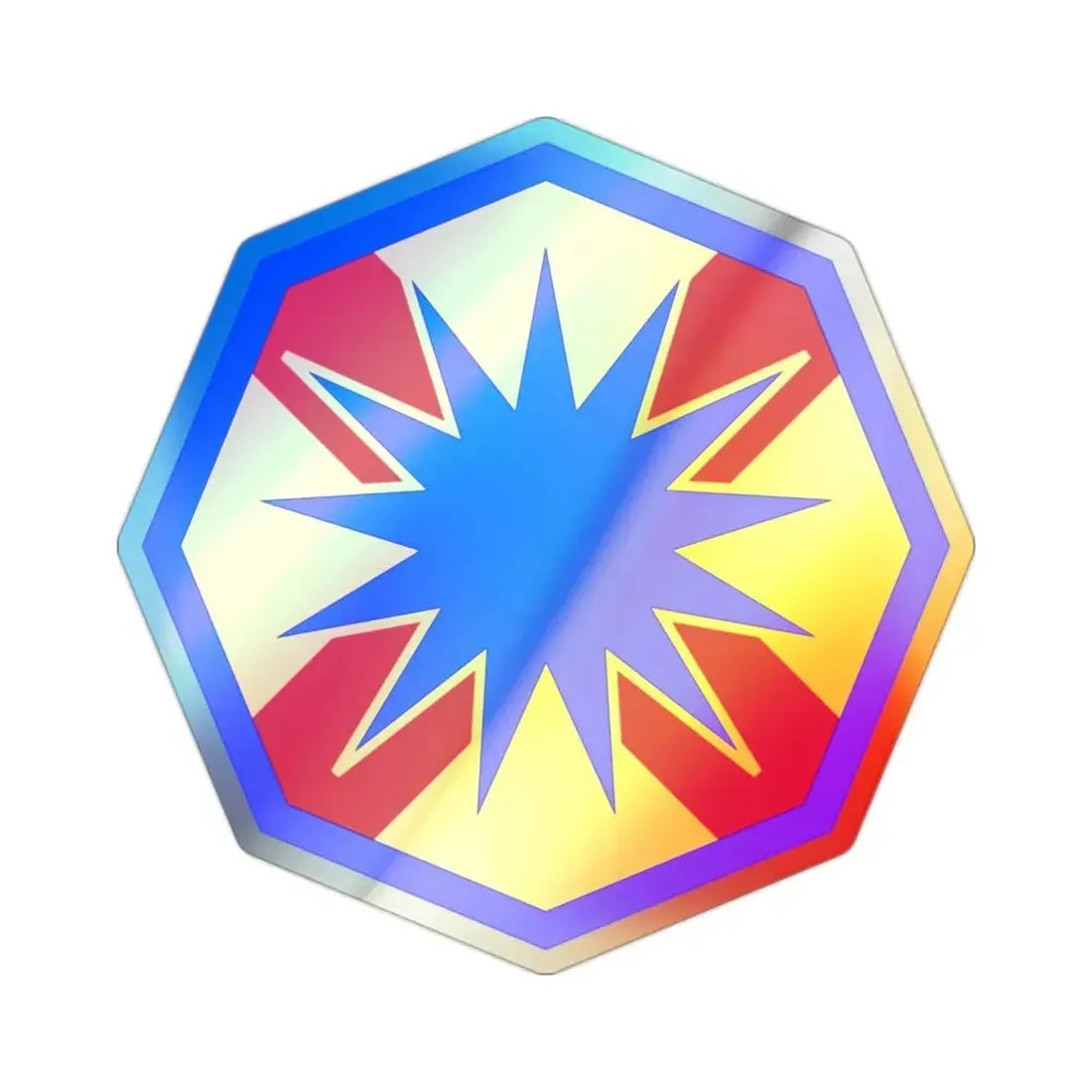 13th Sustainment Command Expeditionary (U.S. Army) Holographic STICKER Die-Cut Vinyl Decal - The Sticker Space