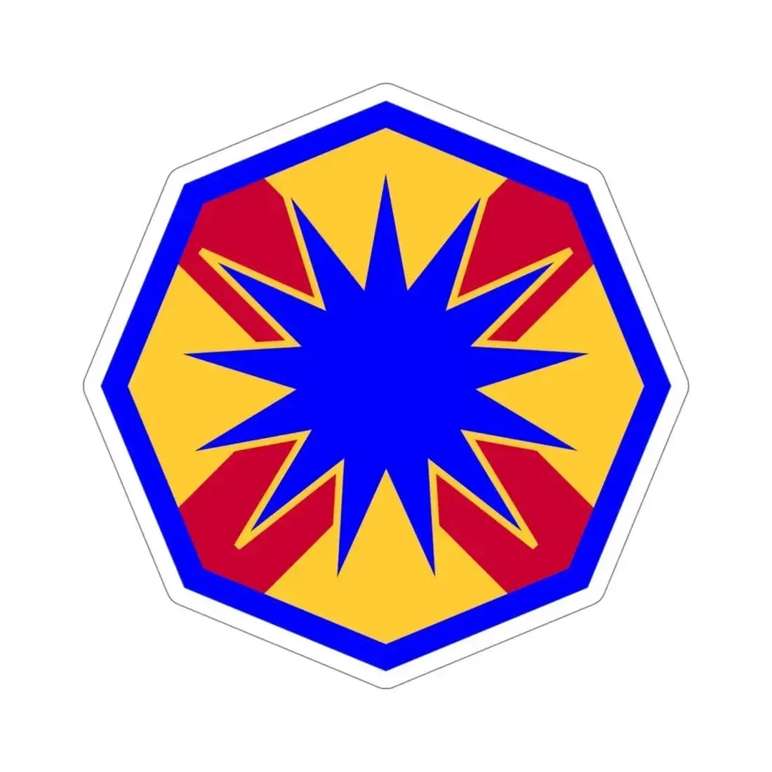 13th Sustainment Command Expeditionary (U.S. Army) STICKER Vinyl Die-Cut Decal 4 Inch - The Sticker Space