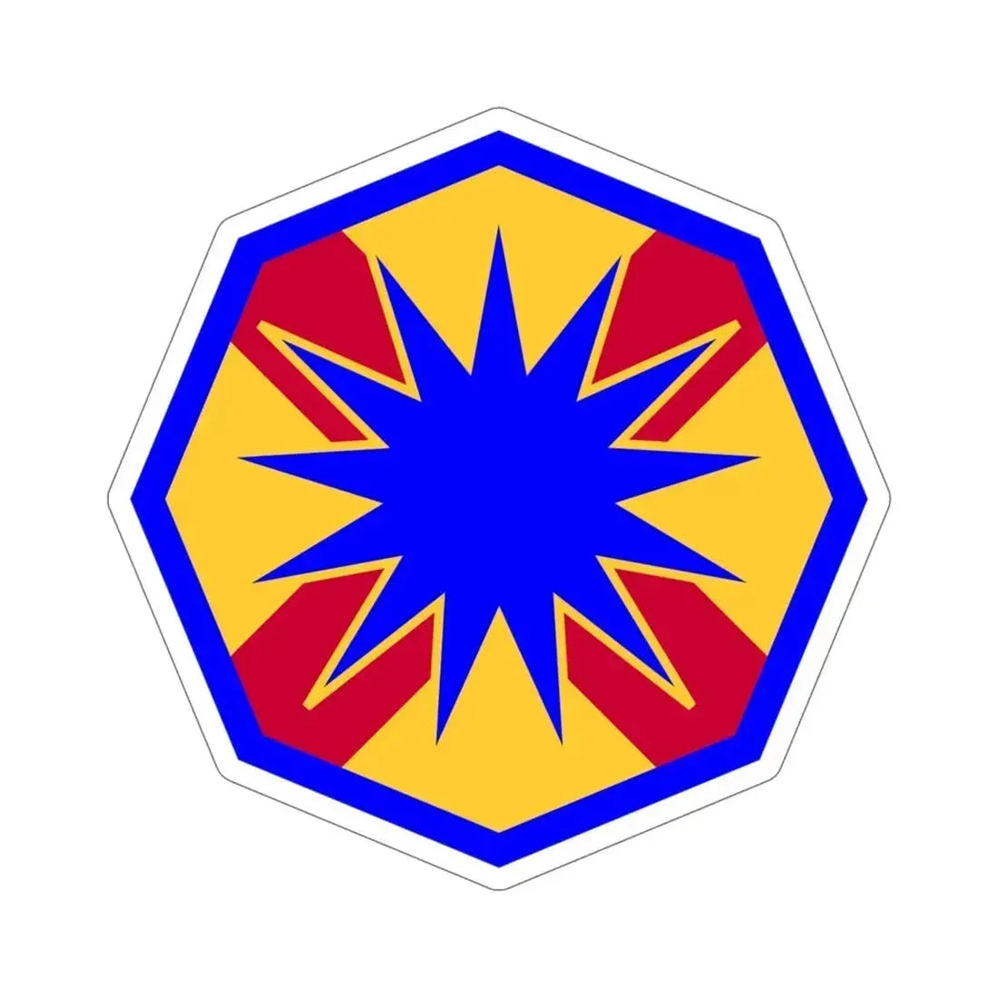 13th Sustainment Command Expeditionary (U.S. Army) STICKER Vinyl Die-Cut Decal 6 Inch - The Sticker Space