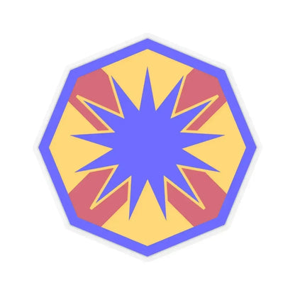 13th Sustainment Command Expeditionary (U.S. Army) STICKER Vinyl Kiss-Cut Decal 3 Inch Transparent - The Sticker Space