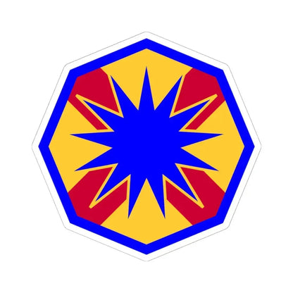 13th Sustainment Command Expeditionary (U.S. Army) STICKER Vinyl Kiss-Cut Decal 6 Inch White - The Sticker Space