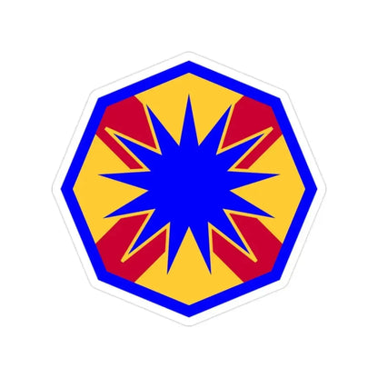 13th Sustainment Command Expeditionary (U.S. Army) Transparent STICKER Die-Cut Vinyl Decal 2 Inch - The Sticker Space