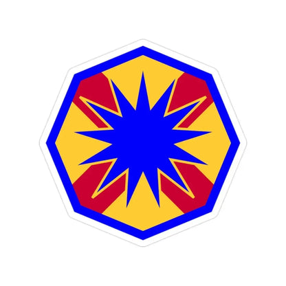13th Sustainment Command Expeditionary (U.S. Army) Transparent STICKER Die-Cut Vinyl Decal 2 Inch - The Sticker Space