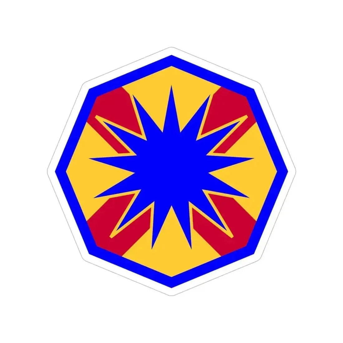 13th Sustainment Command Expeditionary (U.S. Army) Transparent STICKER Die-Cut Vinyl Decal 6 Inch - The Sticker Space