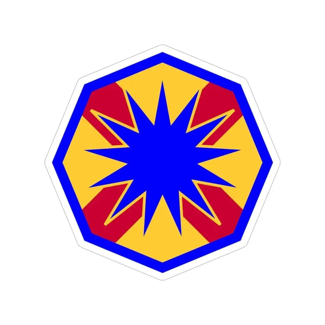 13th Sustainment Command Expeditionary (U.S. Army) Transparent STICKER Die-Cut Vinyl Decal - The Sticker Space