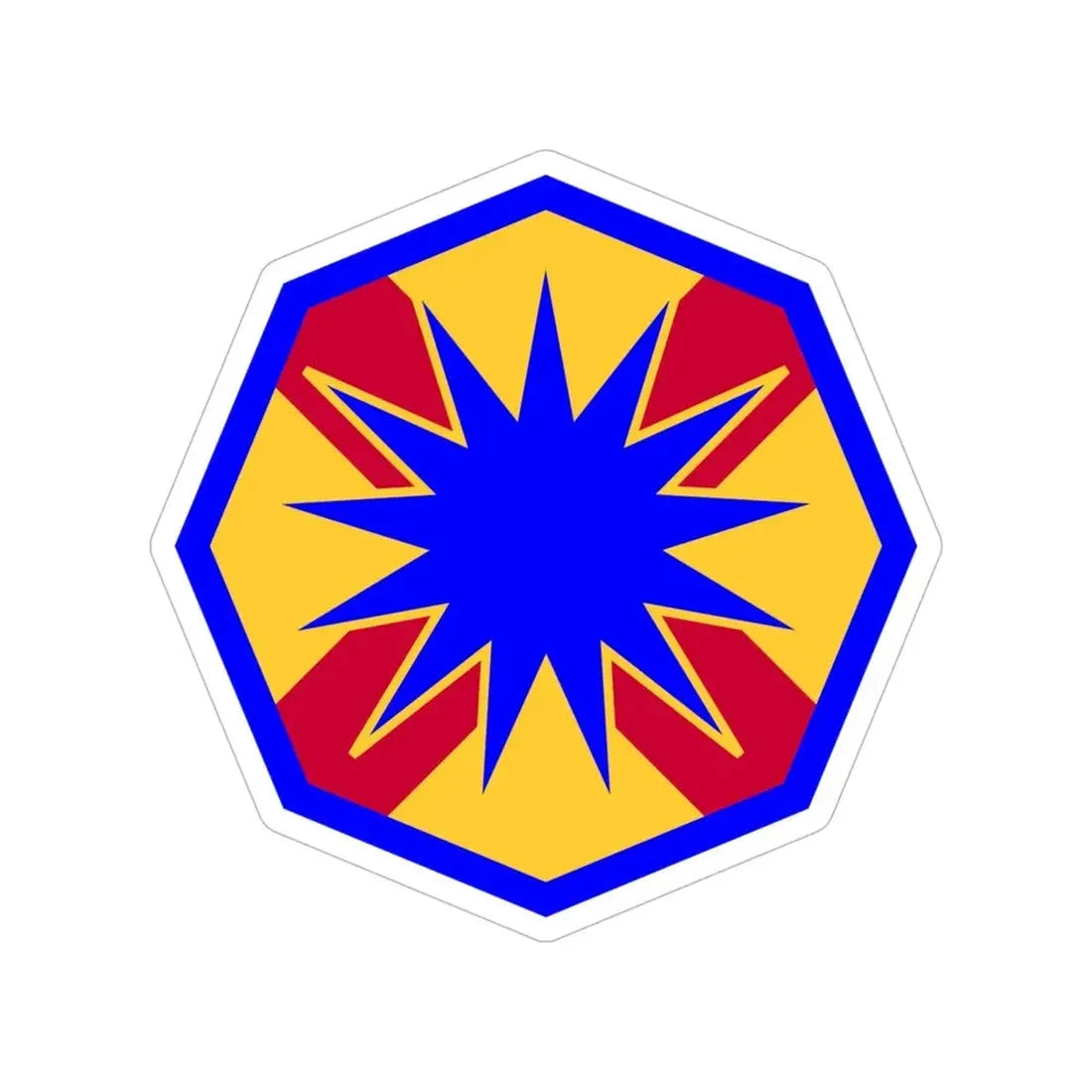 13th Sustainment Command Expeditionary (U.S. Army) Transparent STICKER Die-Cut Vinyl Decal - The Sticker Space