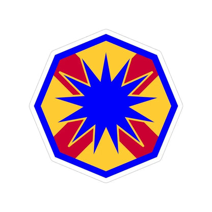 13th Sustainment Command Expeditionary (U.S. Army) Transparent STICKER Die-Cut Vinyl Decal - The Sticker Space