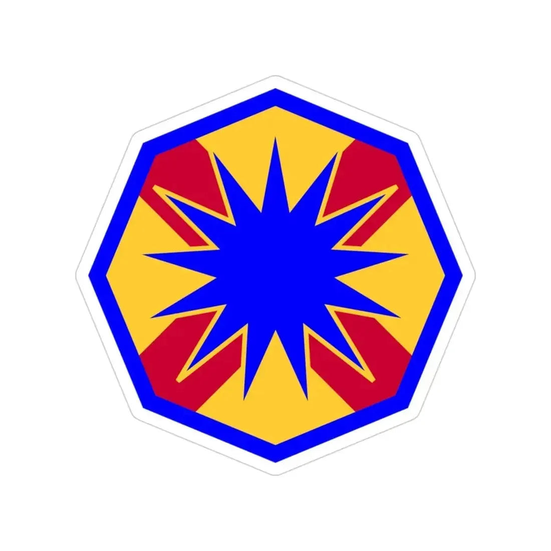 13th Sustainment Command Expeditionary (U.S. Army) Transparent STICKER Die-Cut Vinyl Decal - The Sticker Space