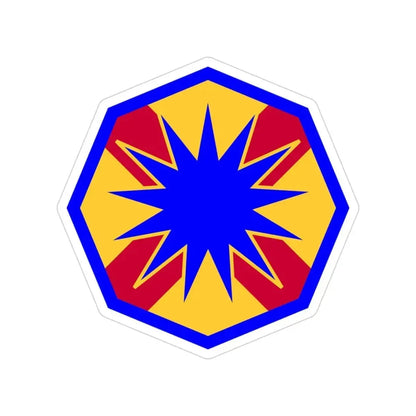 13th Sustainment Command Expeditionary (U.S. Army) Transparent STICKER Die-Cut Vinyl Decal - The Sticker Space