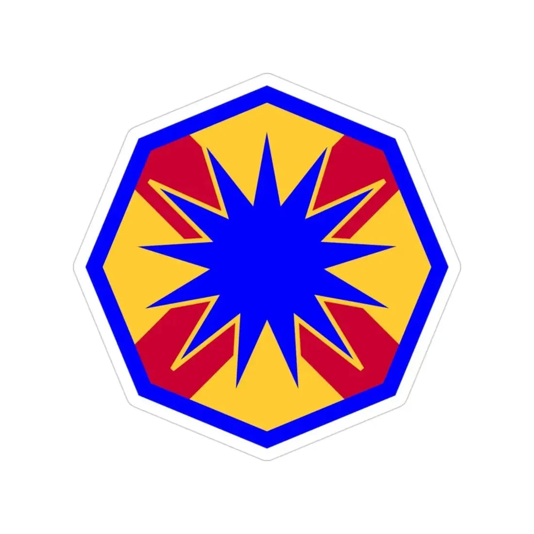 13th Sustainment Command Expeditionary (U.S. Army) Transparent STICKER Die-Cut Vinyl Decal - The Sticker Space