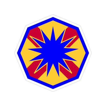 13th Sustainment Command Expeditionary (U.S. Army) Transparent STICKER Die-Cut Vinyl Decal - The Sticker Space