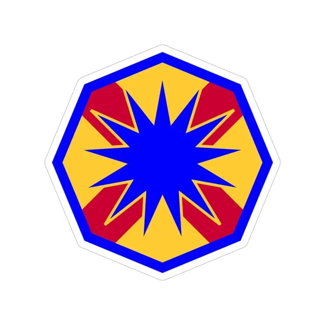 13th Sustainment Command Expeditionary (U.S. Army) Transparent STICKER Die-Cut Vinyl Decal - The Sticker Space