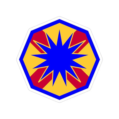 13th Sustainment Command Expeditionary (U.S. Army) Transparent STICKER Die-Cut Vinyl Decal - The Sticker Space