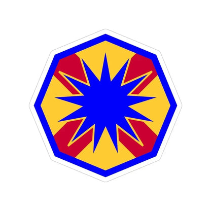 13th Sustainment Command Expeditionary (U.S. Army) Transparent STICKER Die-Cut Vinyl Decal - The Sticker Space