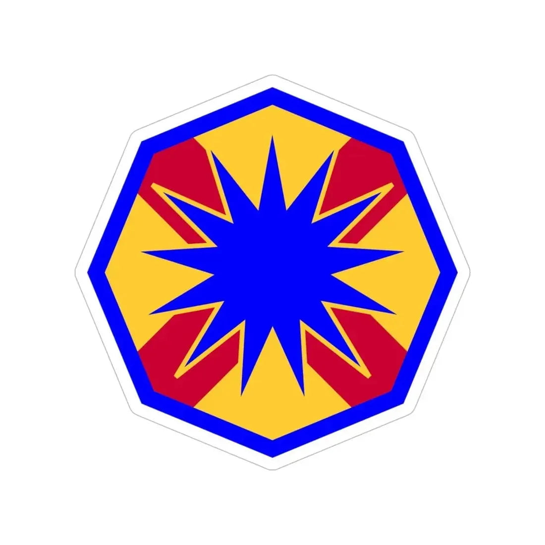 13th Sustainment Command Expeditionary (U.S. Army) Transparent STICKER Die-Cut Vinyl Decal - The Sticker Space