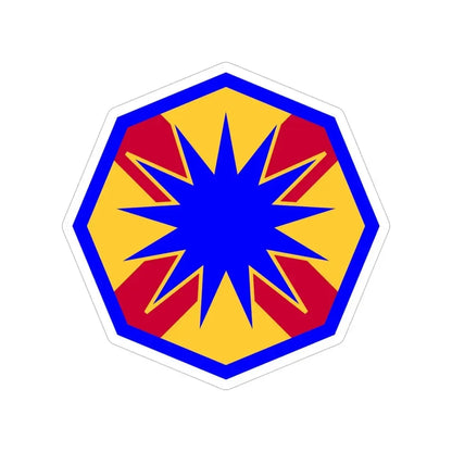13th Sustainment Command Expeditionary (U.S. Army) Transparent STICKER Die-Cut Vinyl Decal - The Sticker Space