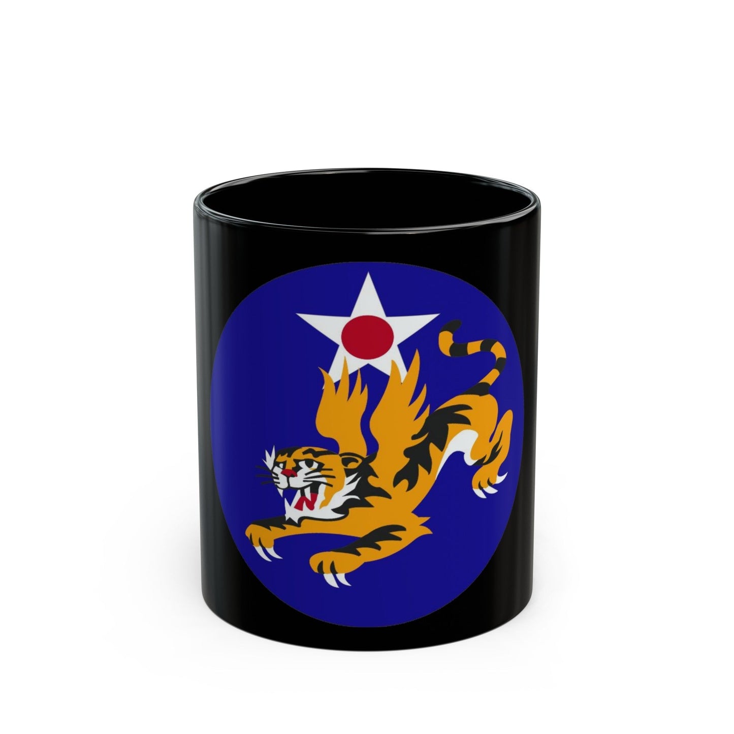 14 Air Force (U.S. Army) Black Coffee Mug-11oz-The Sticker Space