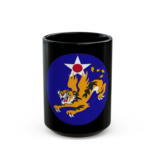 14 Air Force (U.S. Army) Black Coffee Mug-15oz-The Sticker Space