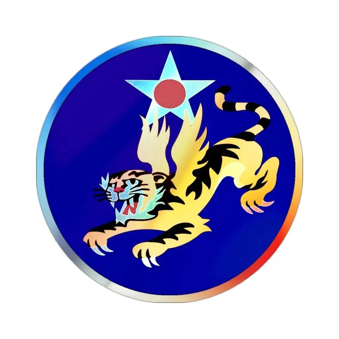 14 Air Force (U.S. Army) Holographic STICKER Die-Cut Vinyl Decal 2 Inch Holographic - The Sticker Space