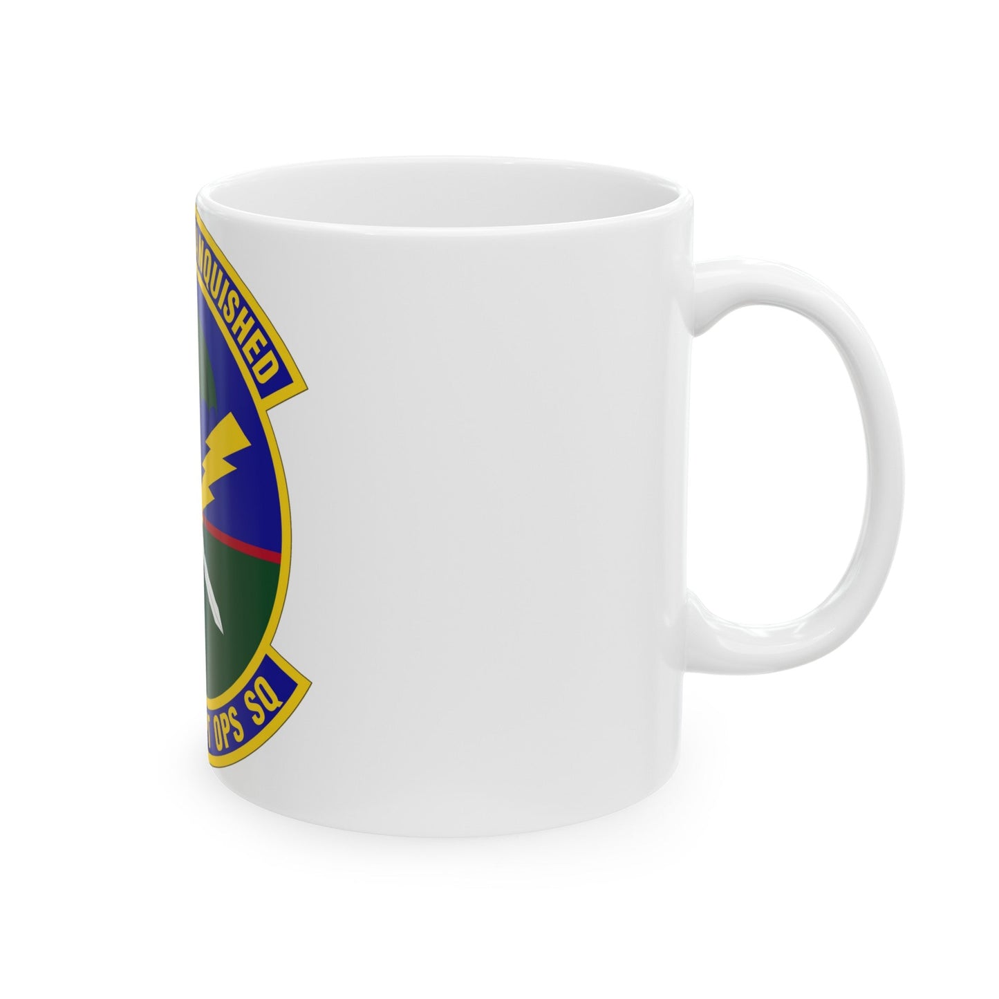 14 Air Support Operations Squadron ACC (U.S. Air Force) White Coffee Mug-The Sticker Space